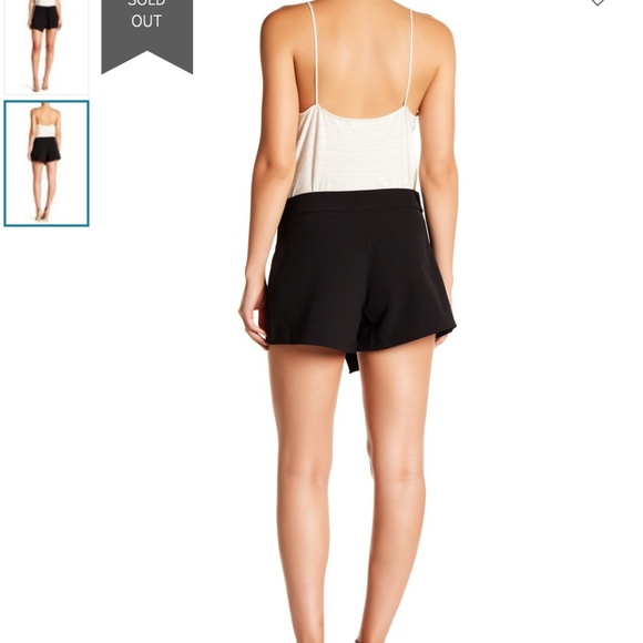 Parker NY High Waist skort Sz XS NWOT - Picture 2 of 5